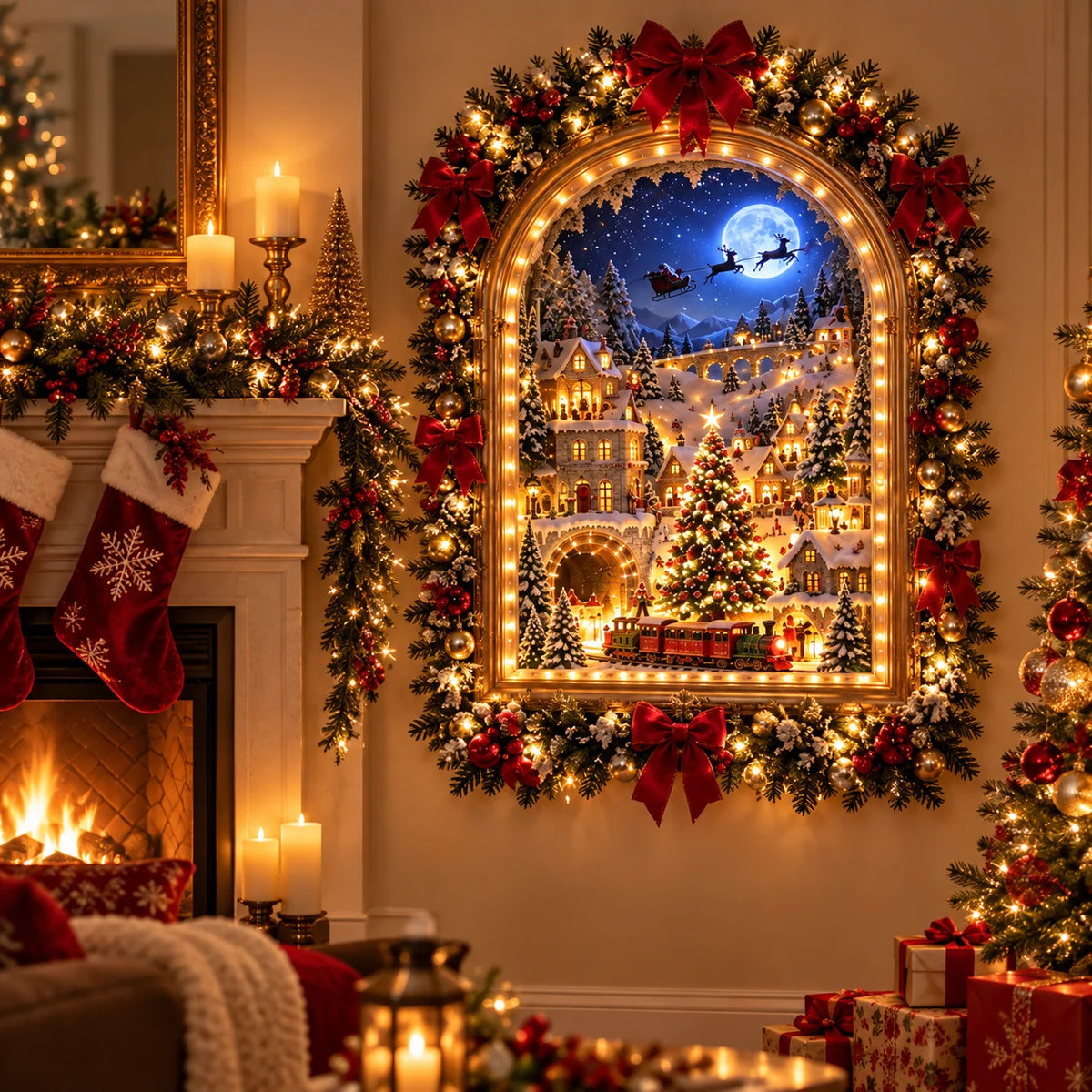🎄 The Christmas Portal – Magical Animated Christmas Village