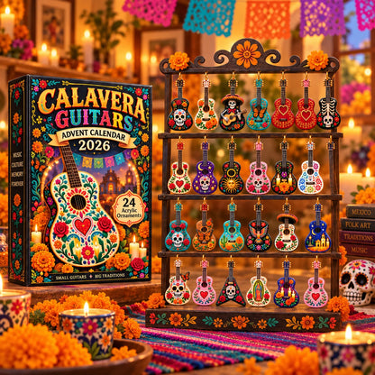 💀🎸 DAY OF THE DEAD KICKOFF 49% OFF - Calavera Guitars Advent Calendar 2026💀🎸