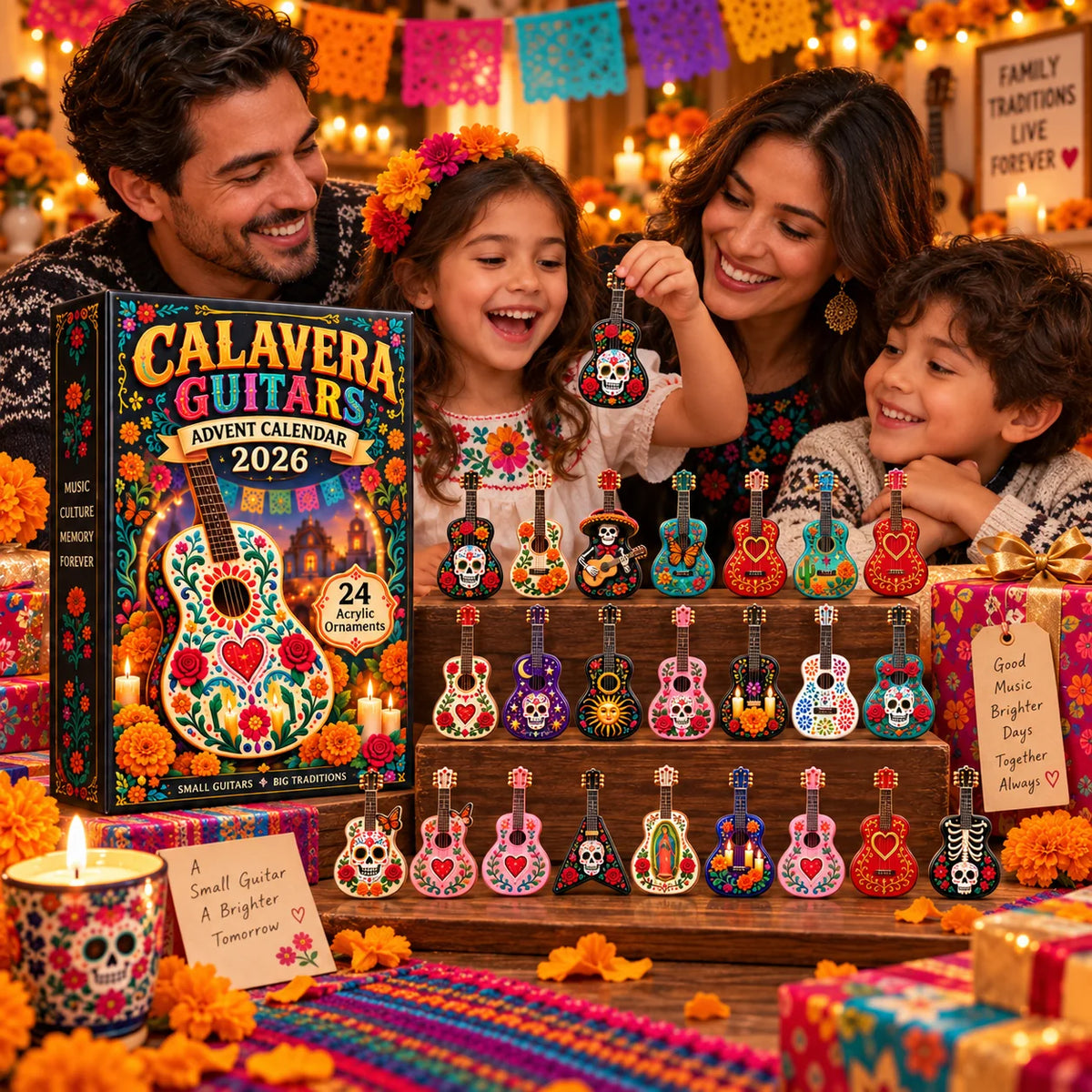 💀🎸 DAY OF THE DEAD KICKOFF 49% OFF - Calavera Guitars Advent Calendar 2026💀🎸