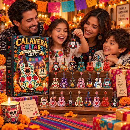 💀🎸 DAY OF THE DEAD KICKOFF 49% OFF - Calavera Guitars Advent Calendar 2026💀🎸