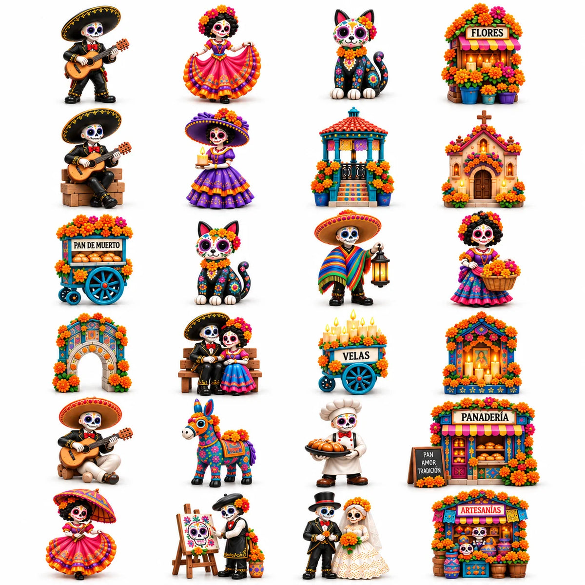 🔥DAY OF THE DEAD KICKOFF 49% OFF - 💀Day of the Dead Village Advent Calendar 2026🎁
