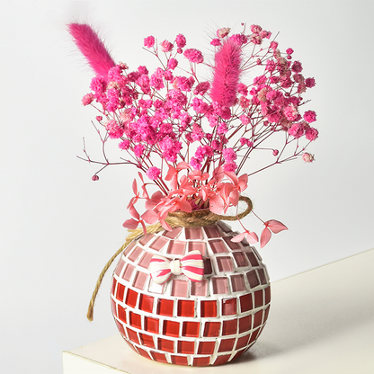 🎨 DIY Mosaic Vase Kit – Create Your Own Colorful Handmade Vase