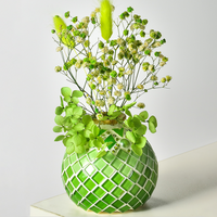 Green Gradient Round