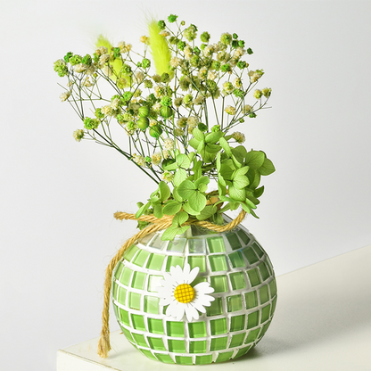 🎨 DIY Mosaic Vase Kit – Create Your Own Colorful Handmade Vase