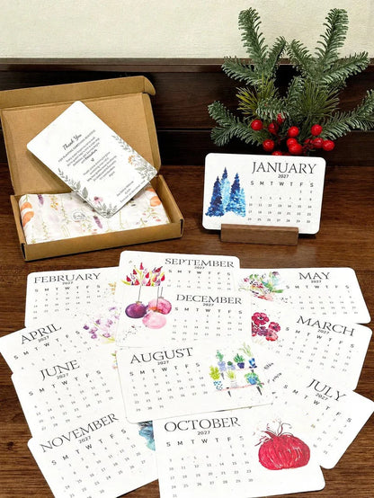 ✨🏆Early Holiday Sale 49% Off 🌱 Eco-Friendly Plantable “Timeless” Seed Calendar 2027