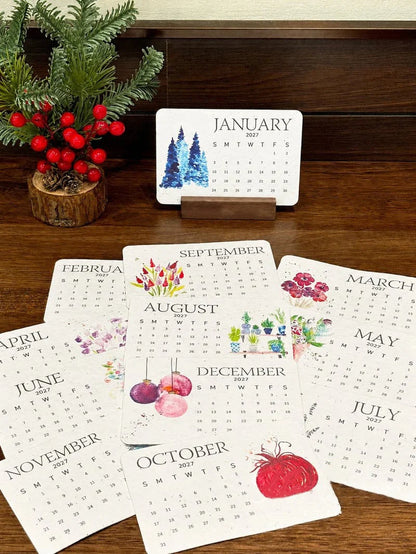 ✨🏆Early Holiday Sale 49% Off 🌱 Eco-Friendly Plantable “Timeless” Seed Calendar 2027