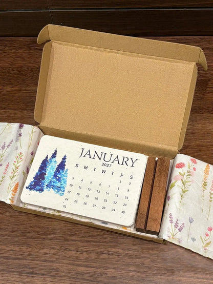 ✨🏆Early Holiday Sale 49% Off 🌱 Eco-Friendly Plantable “Timeless” Seed Calendar 2027