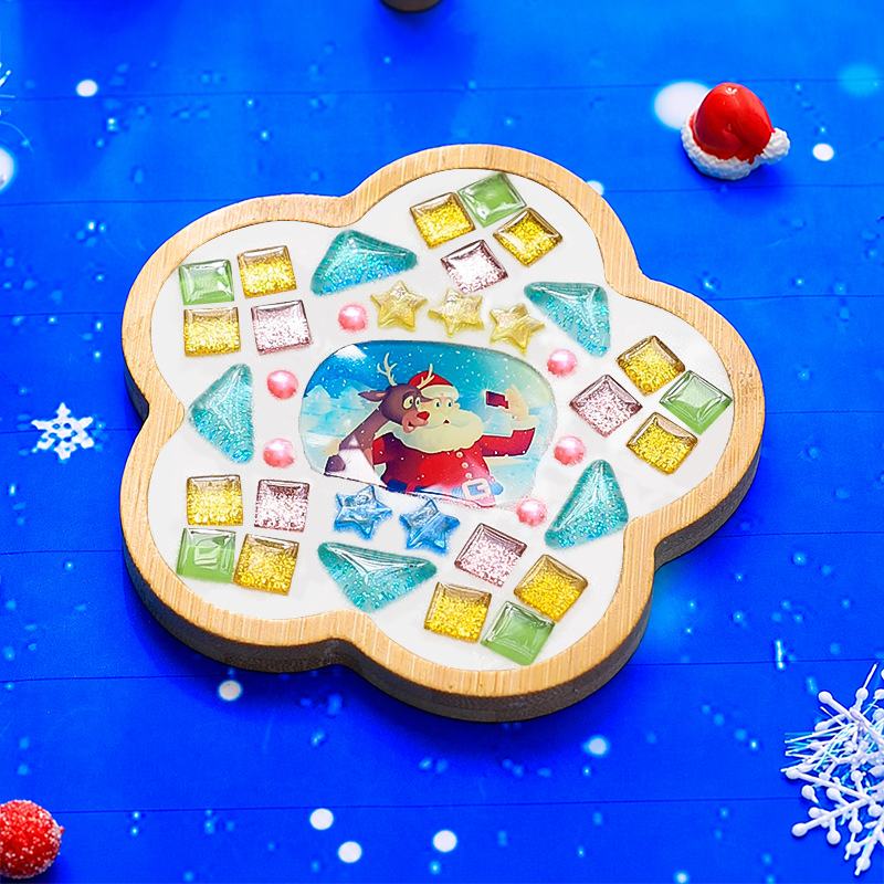 🎁🎅 Christmas DIY Mosaic Coaster Kit