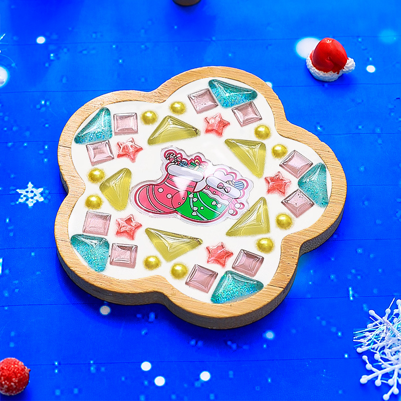 🎁🎅 Christmas DIY Mosaic Coaster Kit