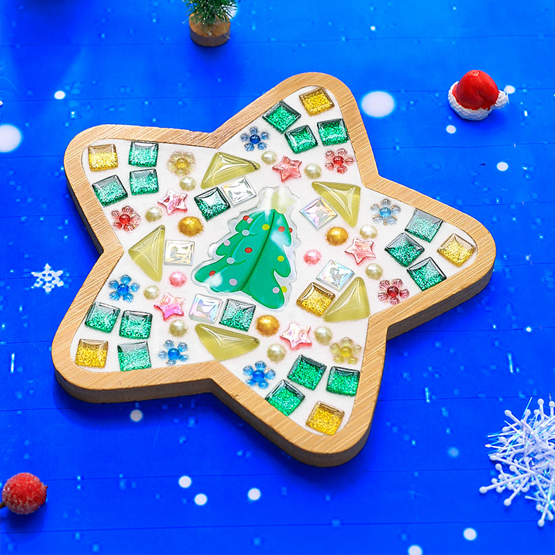 🎁🎅 Christmas DIY Mosaic Coaster Kit