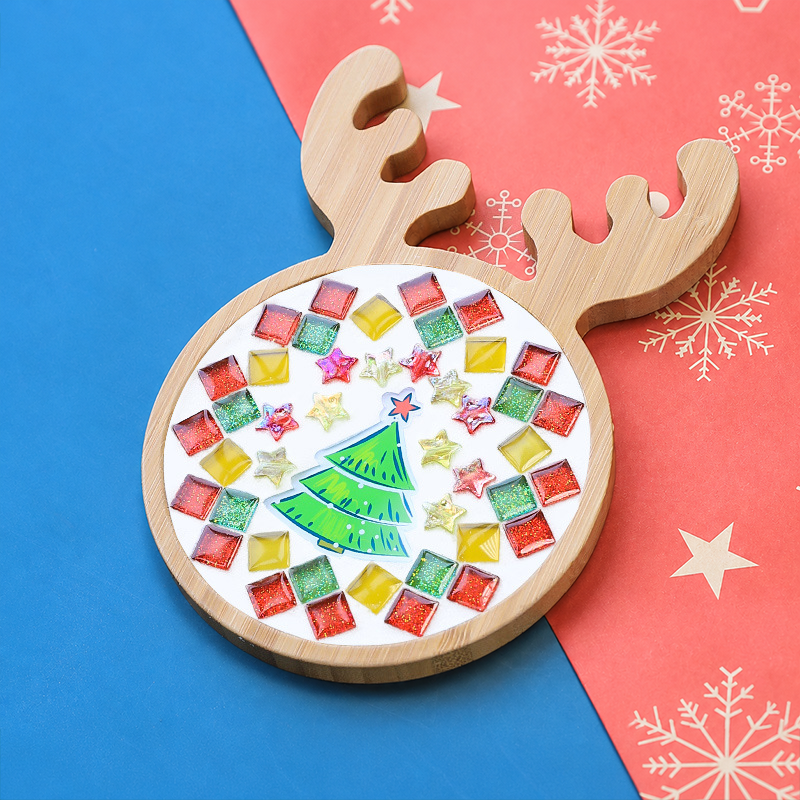 🎁🎅 Christmas DIY Mosaic Coaster Kit