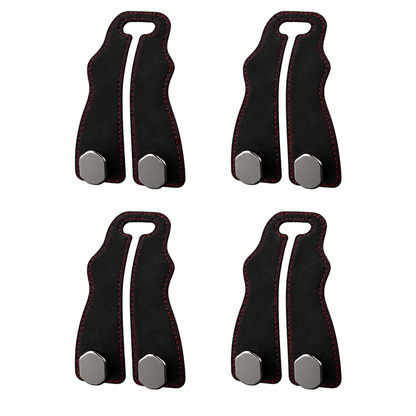 Suede Leather Car Seat Hook