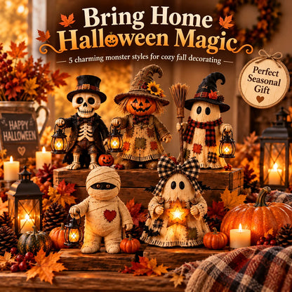 🎃✨ Halloween Monster Lanterns — 5 Spooky-Cute Styles