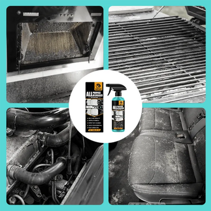 🚗 Multi-Purpose Foam Degreaser Spray – Removes Tough Grease In Seconds✨