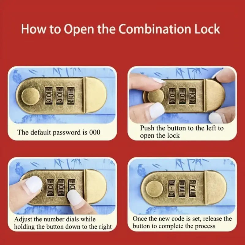 💰 A6 Savings Binder with Password Lock — Keep Your Money Organized & Secure