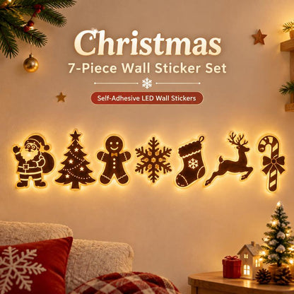 🎄🌟 Christmas LED Wall Décor — Light Up Your Holiday Magic!