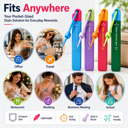 Portable Instant Stain Remover Pen for Clothes