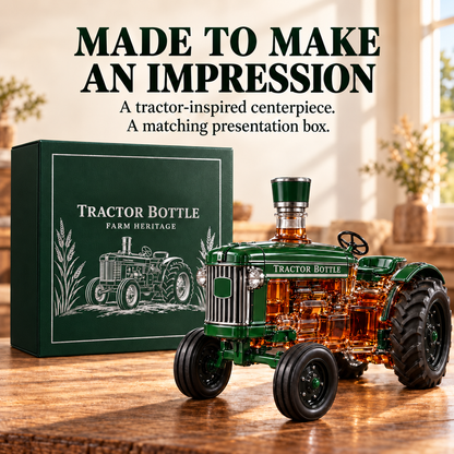 🚜 Farm Heritage Tractor Collector’s Bottle