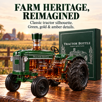 🚜 Farm Heritage Tractor Collector’s Bottle