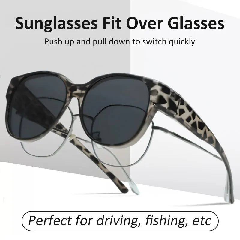 🔥😎2026 New Polarized UV400 Protection Trendy Round Cat-eye Sunglasses 🕶️