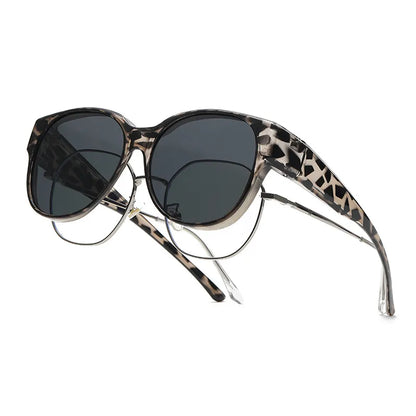 🔥😎2026 New Polarized UV400 Protection Trendy Round Cat-eye Sunglasses 🕶️