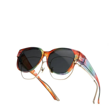 🔥😎2026 New Polarized UV400 Protection Trendy Round Cat-eye Sunglasses 🕶️