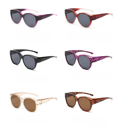 🔥😎2026 New Polarized UV400 Protection Trendy Round Cat-eye Sunglasses 🕶️