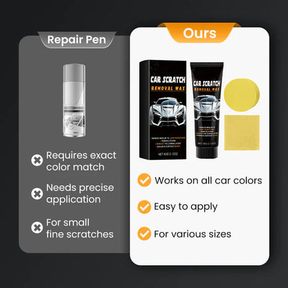 🔥Hot Sale🚗 Car Scratch Repair Wax – Restore Shine & Remove Scratches ✨