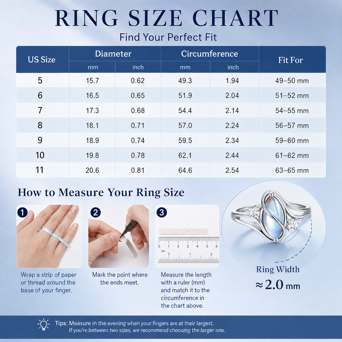 💍 Rainbow Moonstone Ring – 925 Sterling Silver • Timeless Elegance