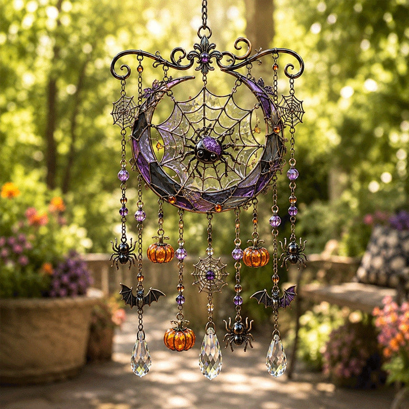 🎃 Halloween-Themed Crystal Wind Chime