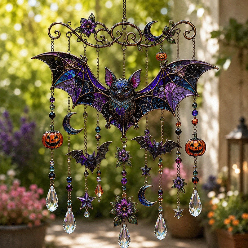 🎃 Halloween-Themed Crystal Wind Chime