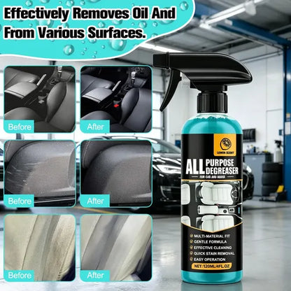 🚗 Multi-Purpose Foam Degreaser Spray – Removes Tough Grease In Seconds✨