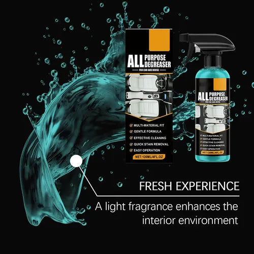 🚗 Multi-Purpose Foam Degreaser Spray – Removes Tough Grease In Seconds✨
