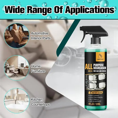 🚗 Multi-Purpose Foam Degreaser Spray – Removes Tough Grease In Seconds✨