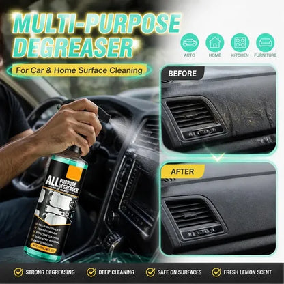 🚗 Multi-Purpose Foam Degreaser Spray – Removes Tough Grease In Seconds✨