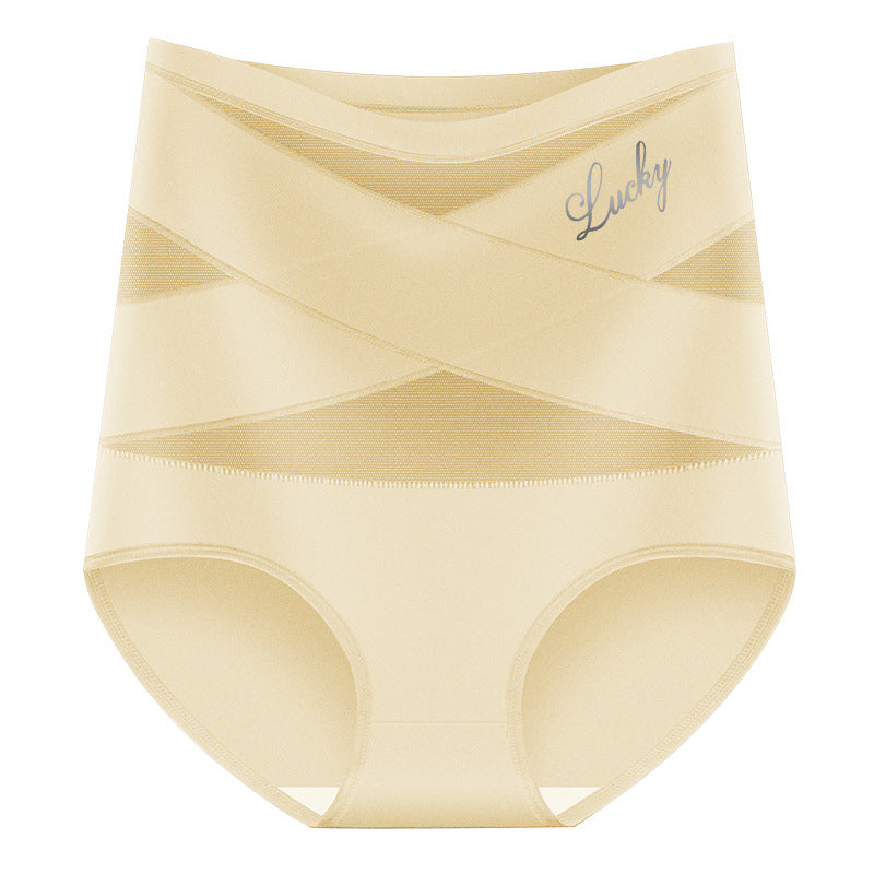 🌸Last Day-Buy 1 Get 1 FREE✨Plus-Size High-Waist Cross Tummy Control Panties