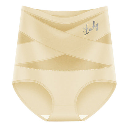🌸Last Day-Buy 1 Get 1 FREE✨Plus-Size High-Waist Cross Tummy Control Panties