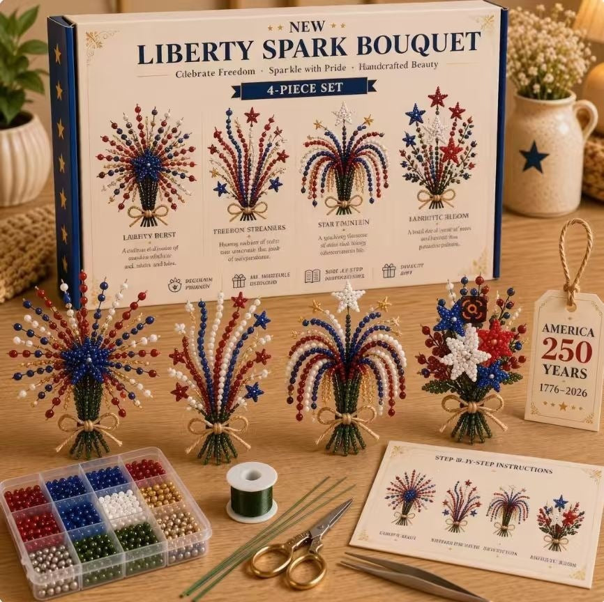 Mini 3D Beaded Animal DIY Kit — 8 Adorable Craft Sets