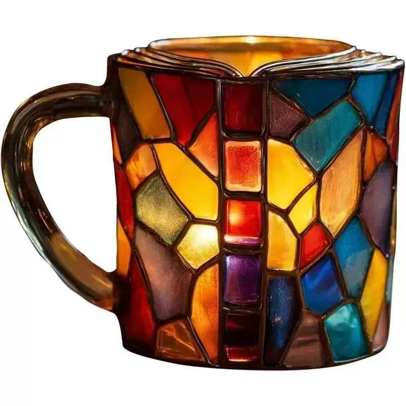 📚3D Painted Book Mug🍵
