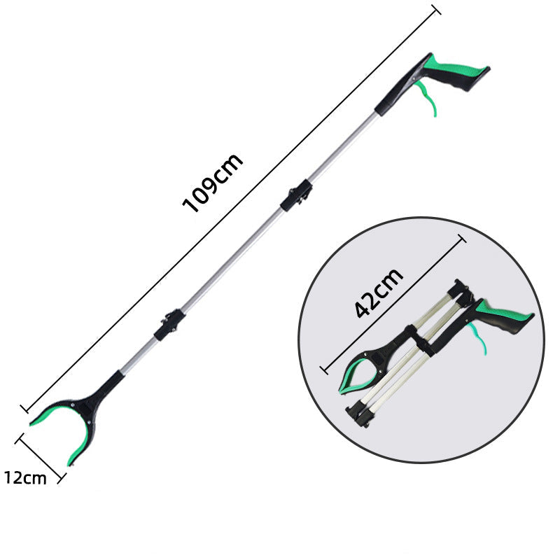 🔥 43" Extra Long Grabber Reacher Tool – Heavy Duty with 360° Rotating Jaw & Magnets