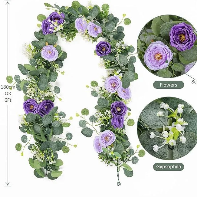 🔥Big Sale Now🌹Artificial Rose Garland Flower Vine
