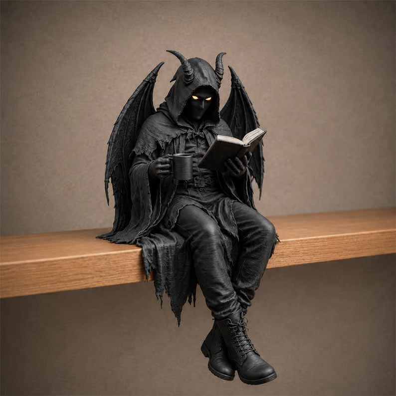 🌙 Handcrafted Gothic Figure🖤 Bring Dark Fantasy to Life