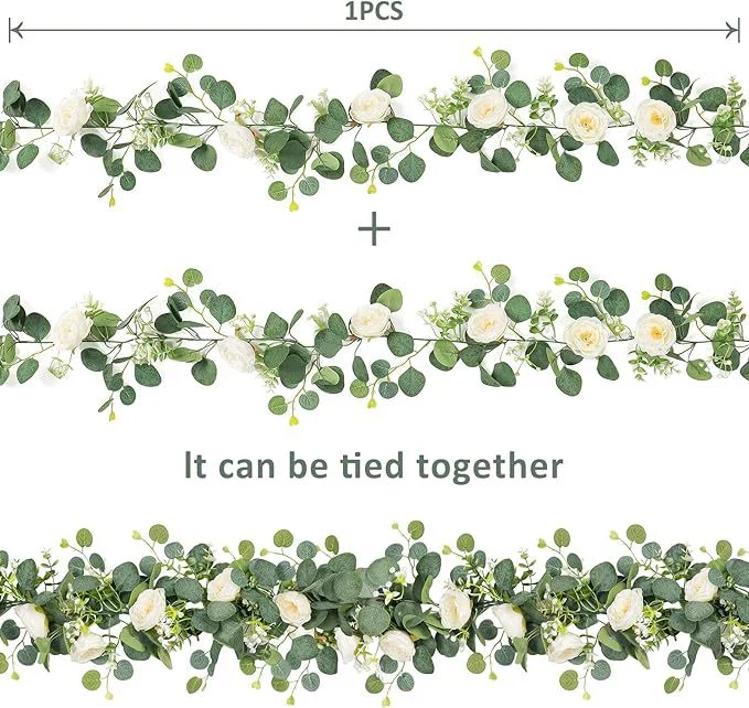 🔥Big Sale Now🌹Artificial Rose Garland Flower Vine
