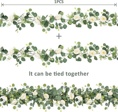 🔥Big Sale Now🌹Artificial Rose Garland Flower Vine