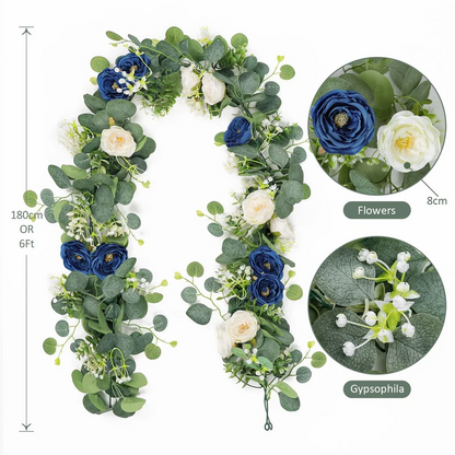 🔥Big Sale Now🌹Artificial Rose Garland Flower Vine