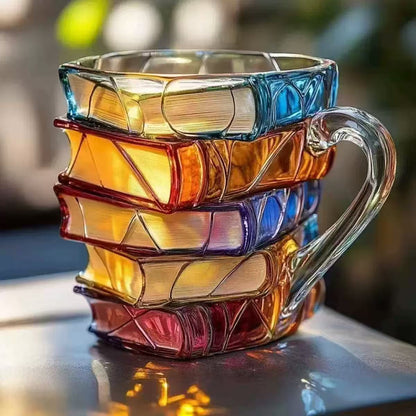 📚3D Painted Book Mug🍵