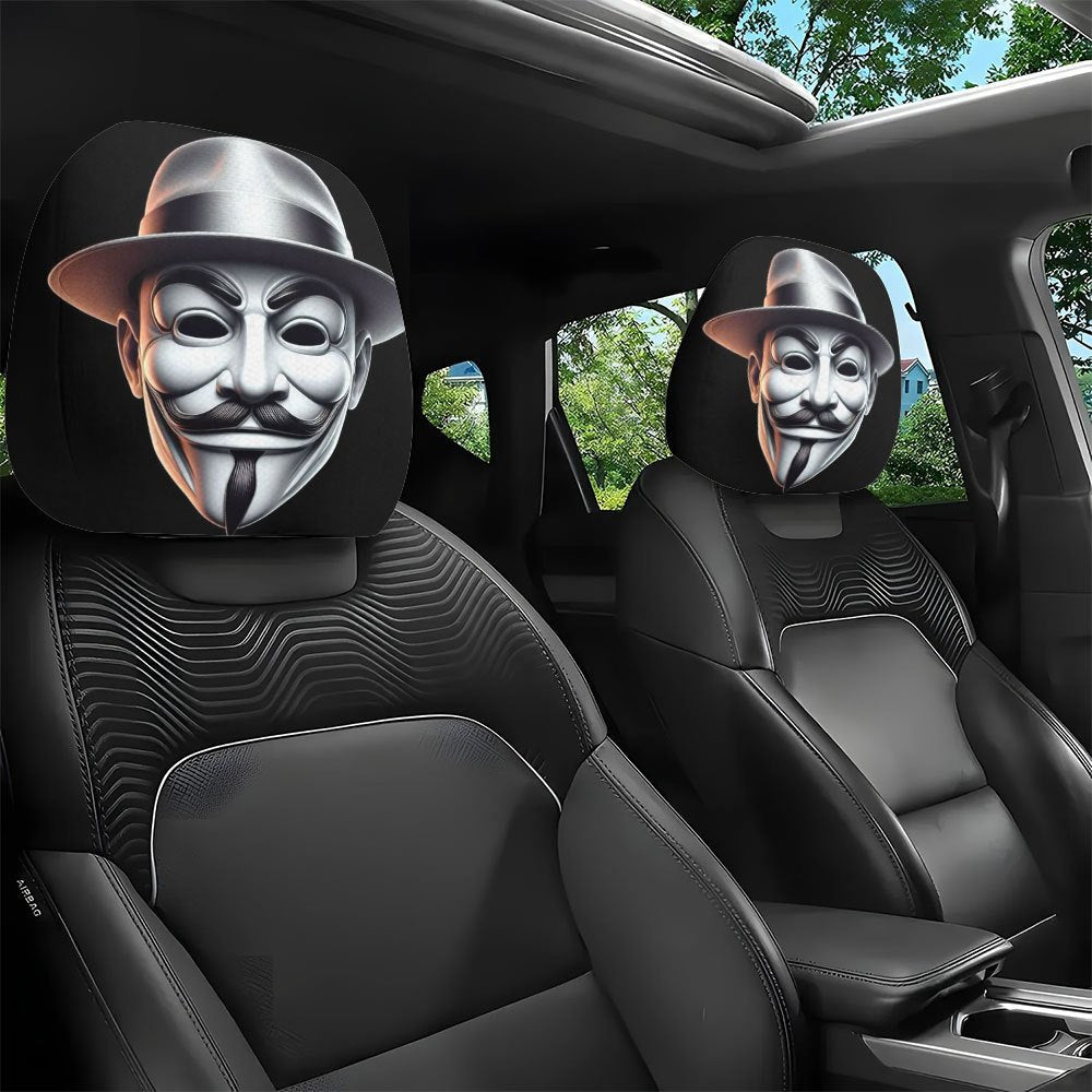 🔥 HOT SALE 55% OFF 😆 Funny Cartoon Car Headrest Covers🚗