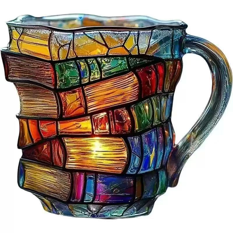 📚3D Painted Book Mug🍵