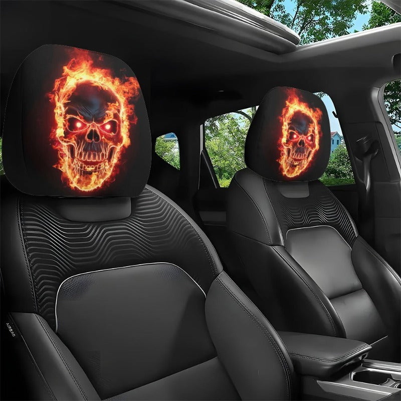🔥 HOT SALE 55% OFF 😆 Funny Cartoon Car Headrest Covers🚗