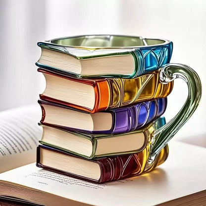 📚3D Painted Book Mug🍵